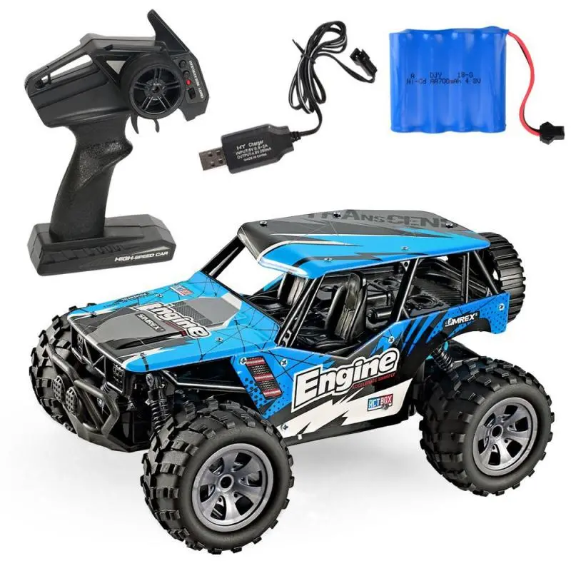 Electric Rc Car Rock Crawler Remote Control Toy Cars Truck On The Radio Controlled Drive Off-Road Toys For Boys Kid Gift 1