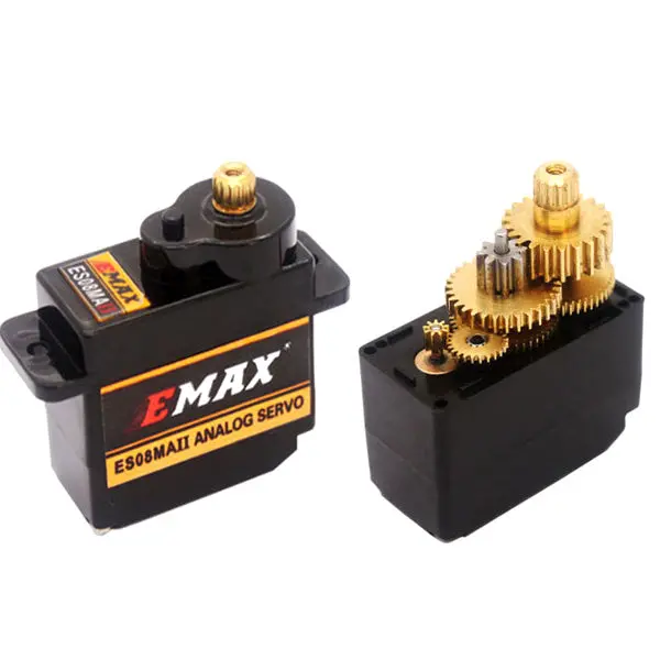 Emax Es08ma Ii 12G Mini Metal Gear Analog Servo For Rc Model 1