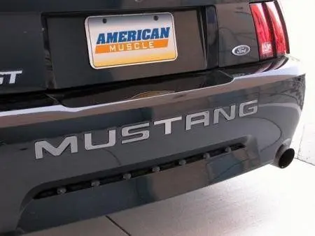 Emblema Defensa Trasera Mustang 1999-2004 1