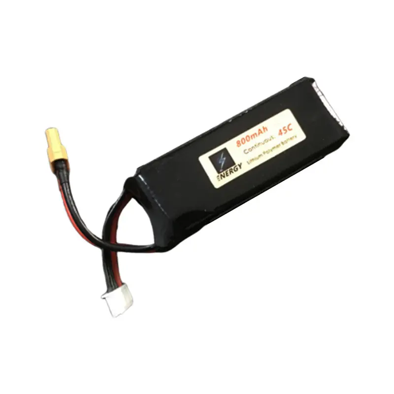Energy 11.1V 800Mah 45C 3S Xt60 Plug Lipo Battery For Omphobby M2 Rc Helicopter 1