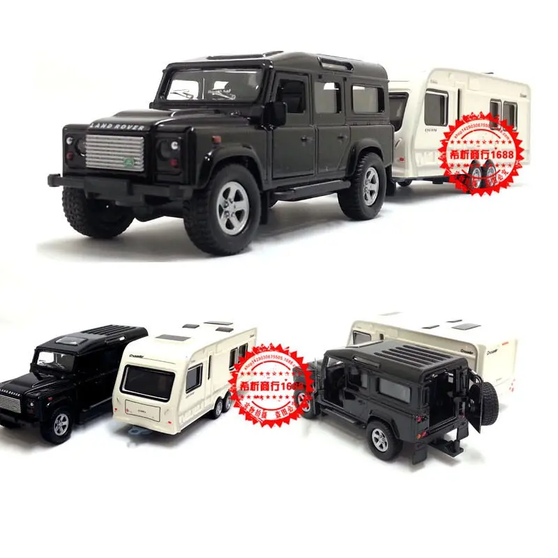 Eti Land Rover Guard Caravan Jeep Children's Toy Sound And Light Alloy Car Toy 1