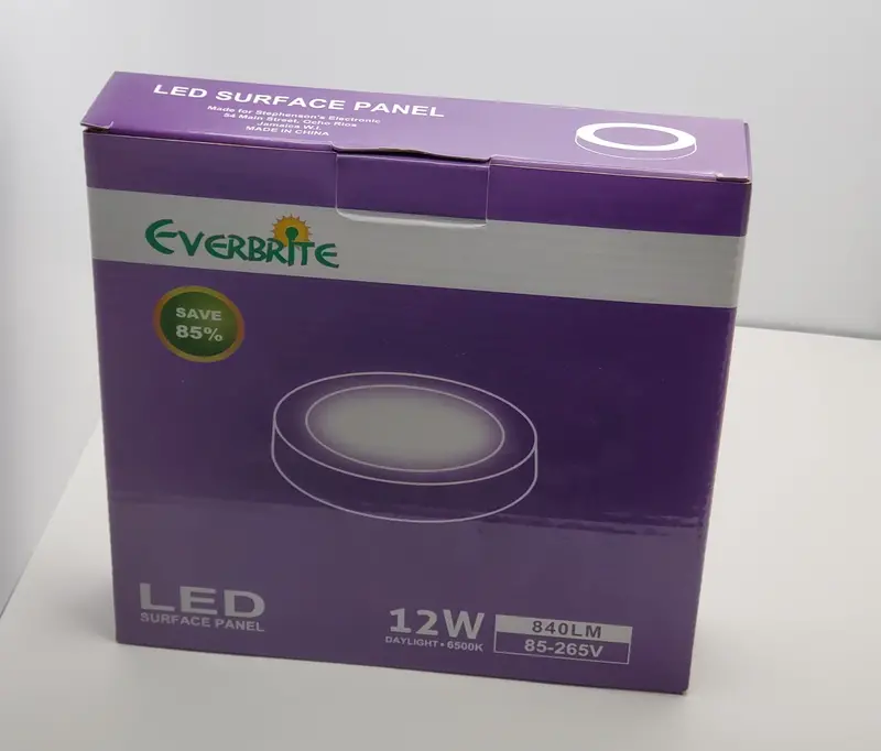 Everbrite Led Surface Light 12W-6500K Dl 1