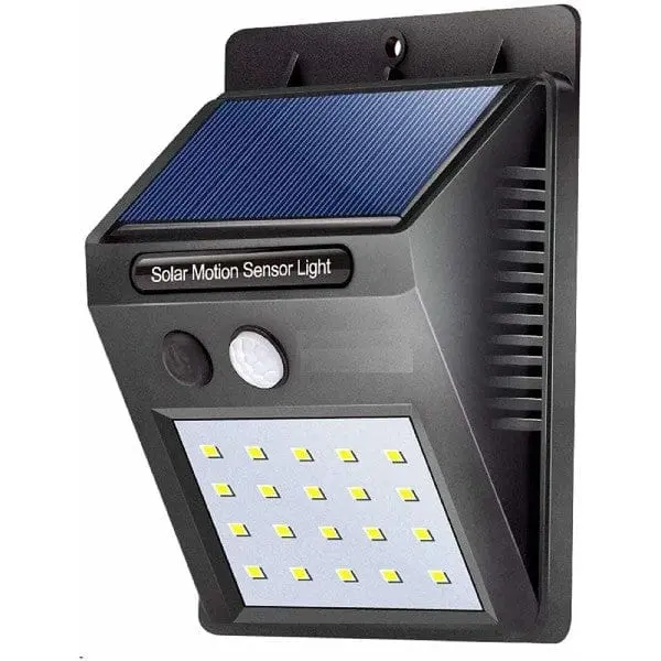 Everbrite Solar Powered Motion Sensor Led Wall Light Evb-S3w 1