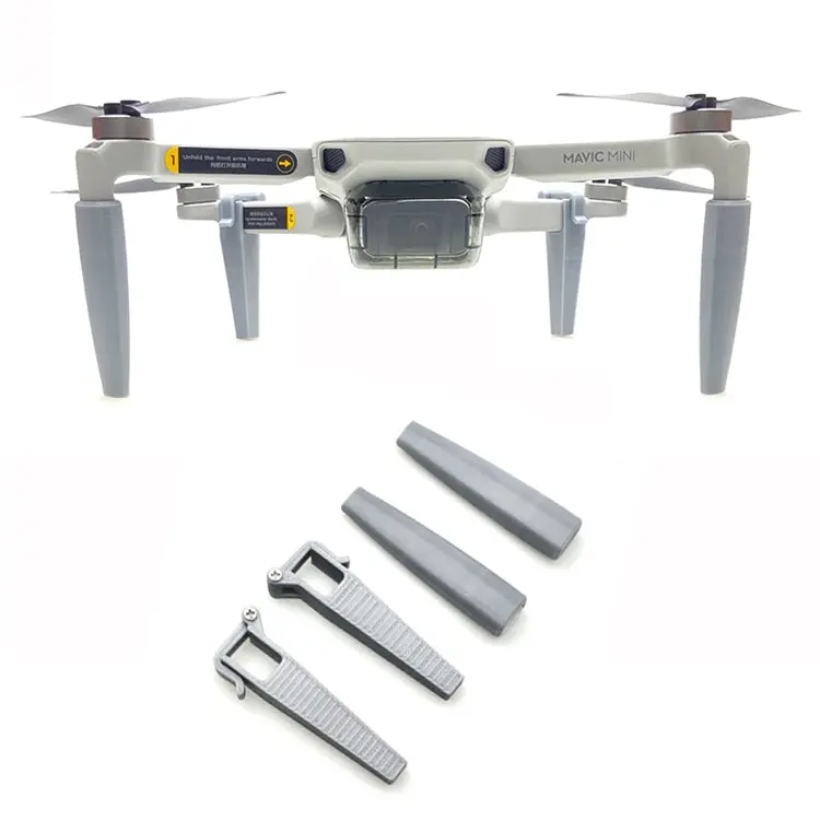 Extended Heighten Landing Gear Skid Quick-Release Leg Support Bracket Protector For Dji Mavic Mini Rc Drone 1