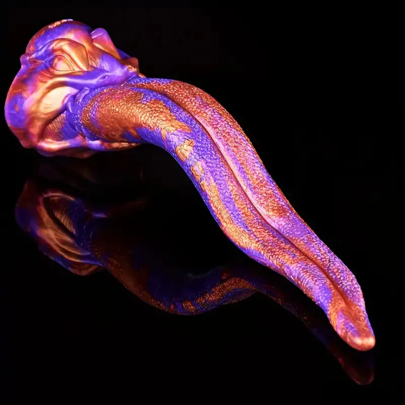 Extra Terestrial Tongue Licking Dildo. 1