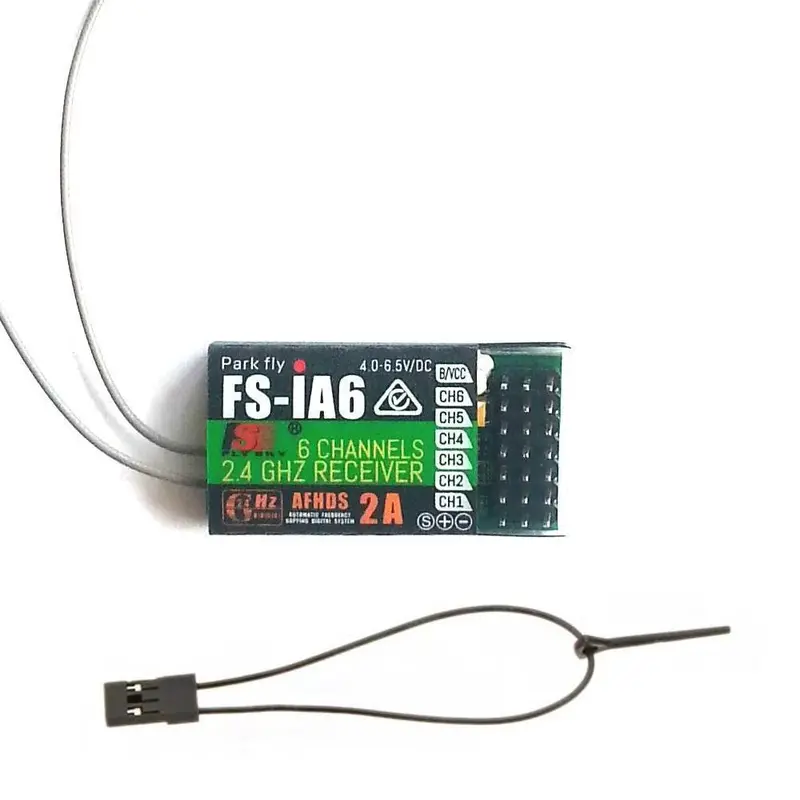 F17294 Flysky Fs-Ia6b 2.Fs-Ia6 Fs-Ia10b 4G 6Ch Channels Rc Receiver Ppm Output With Ibus Port For Fs I4 I6 I10 Rc Transmitter 1