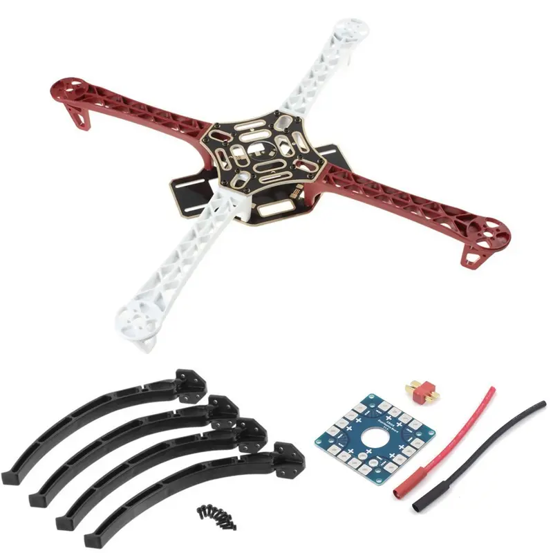 F450 Drone With Camera Flame Wheel Kit 450 Frame For Rc Mk Mwc 4 Axis Rc Multicopter Quadcopter Heli Multi-Rotor With Land Gear 1