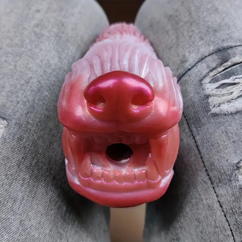 Fang Wolf Dog Male Masturbator. 1