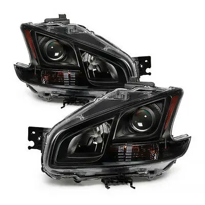 Faros Carcasa Negro Nissan Maxima 2009-2014 1