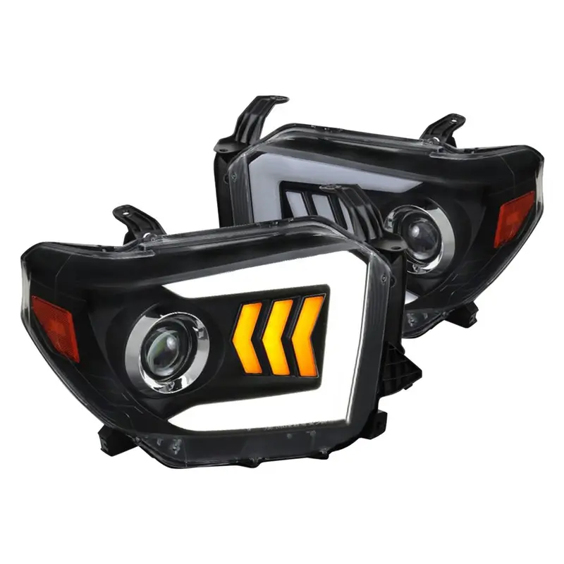 Faros Con Lupa Toyota Tundra 2014-2017 1