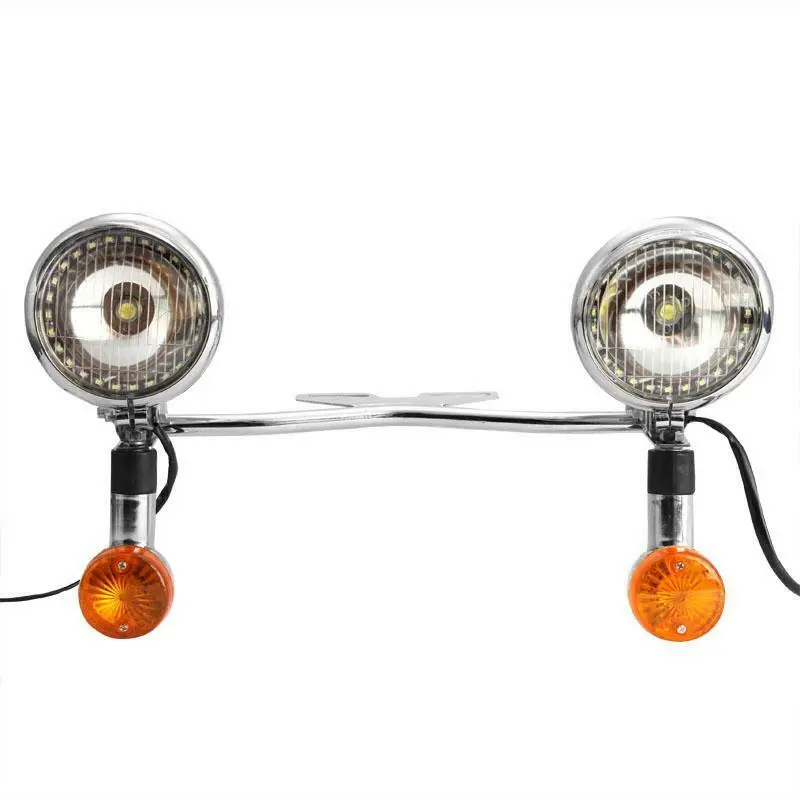 Faros Con Soporte Para Motos 1