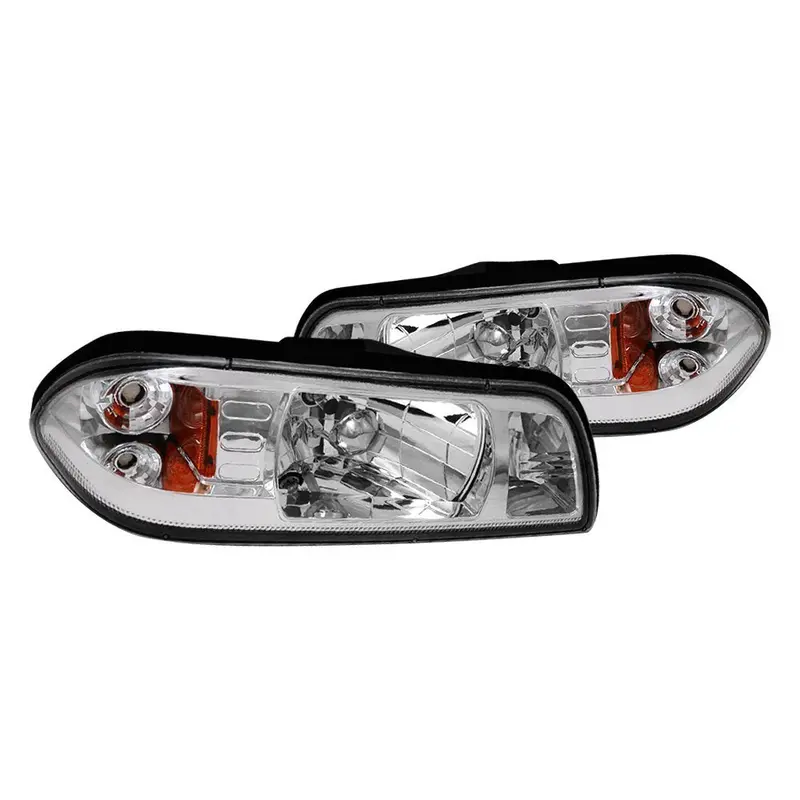 Faros Cromados Ford Mustang 1987-1993 1