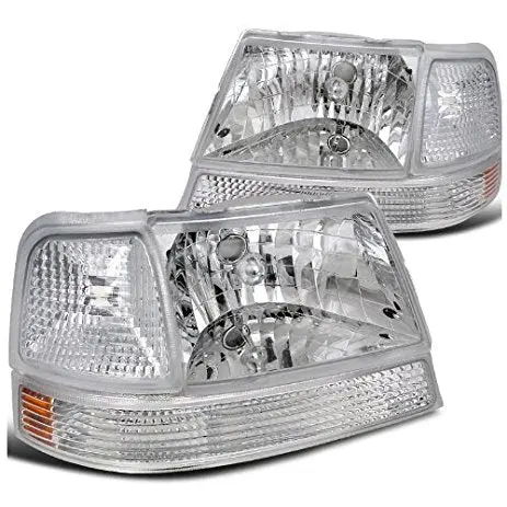 Faros Cromados Ford Ranger 1998-2000 1