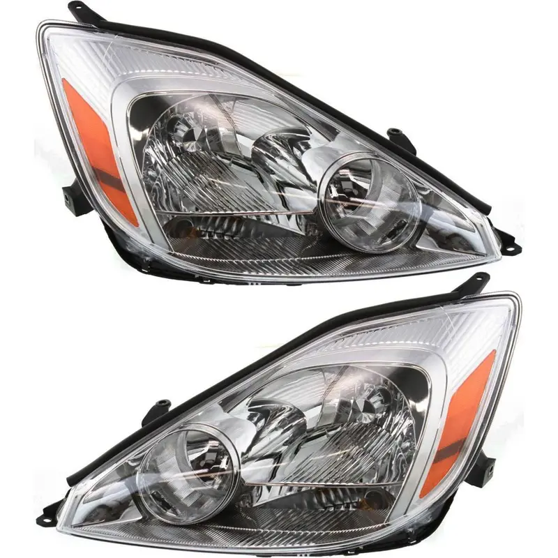 Faros Fondo Cromado Toyota Sienna 2004 - 2005 1