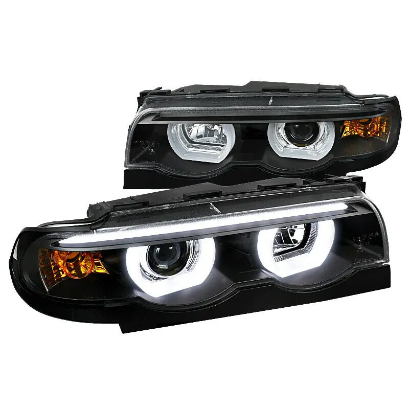 Faros Fondo Negro Bmw E38 7-Series 1995-2001 1