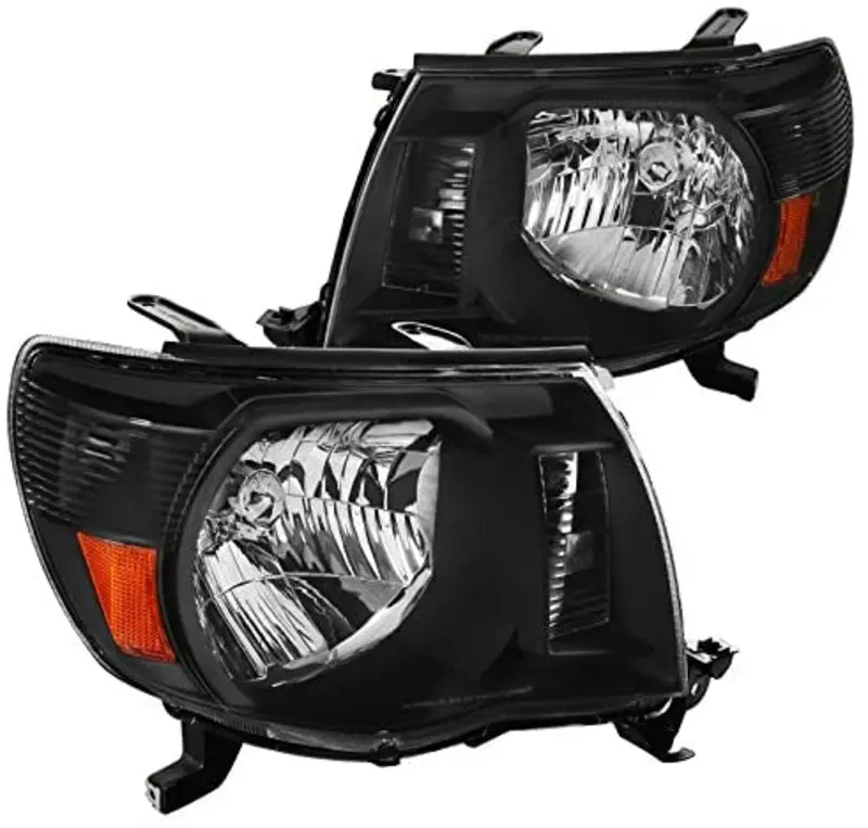 Faros Fondo Negro Toyota Tacoma 2005-2011 1