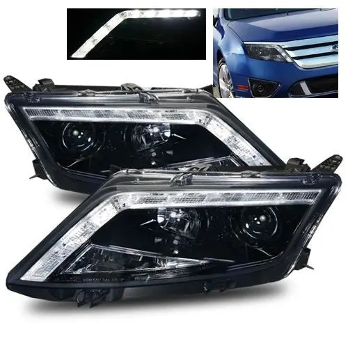 Faros Ford Fusión Con Lupa Tipo Led 2010-2012 1
