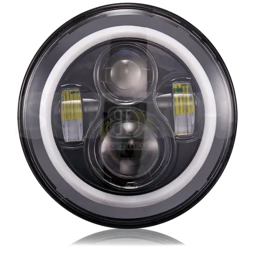 Faros Jeep Wrangler 2007-2014 Ojo De Angel 1