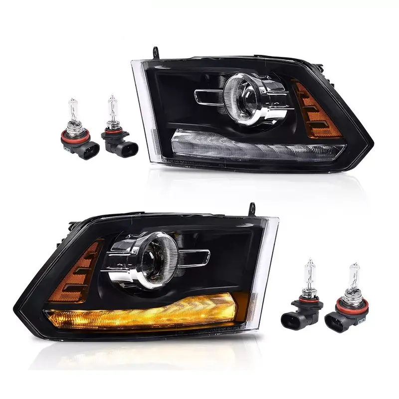 Faros Led Con Lupa Ram 1500 2500 3500 13 Al 2018 Par 1
