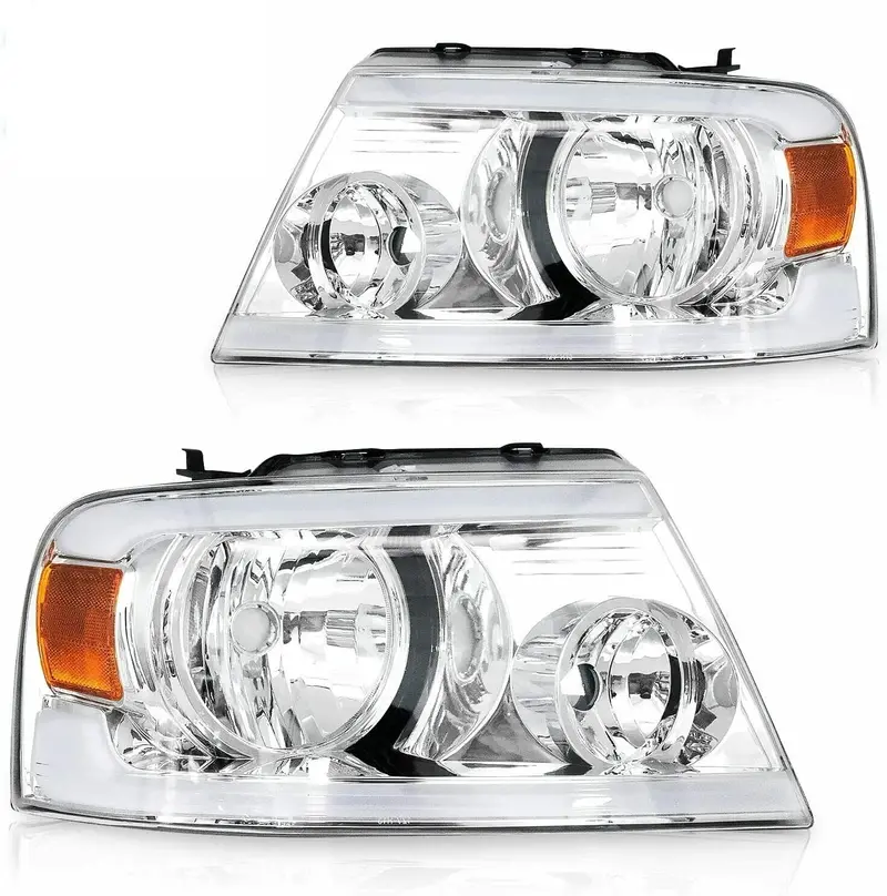 Faros Led Cromados F150 04-08 / 06-08 Lincoln Mark Lt Par 1