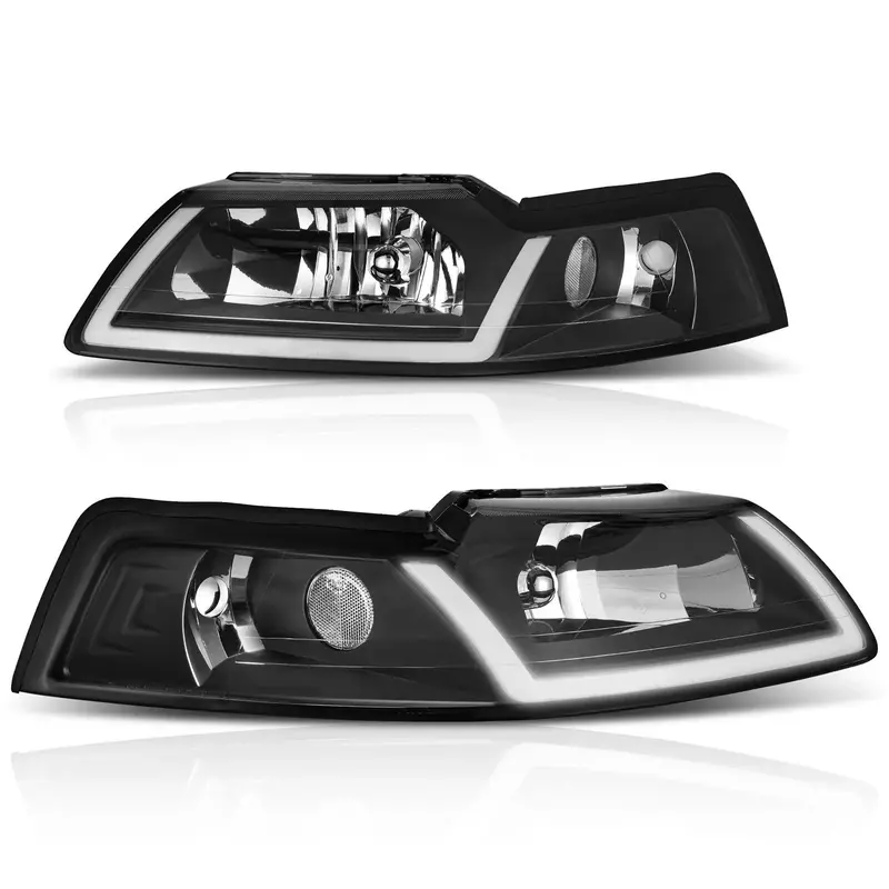Faros Led Drl Para Mustang 1999 Al 2004 1