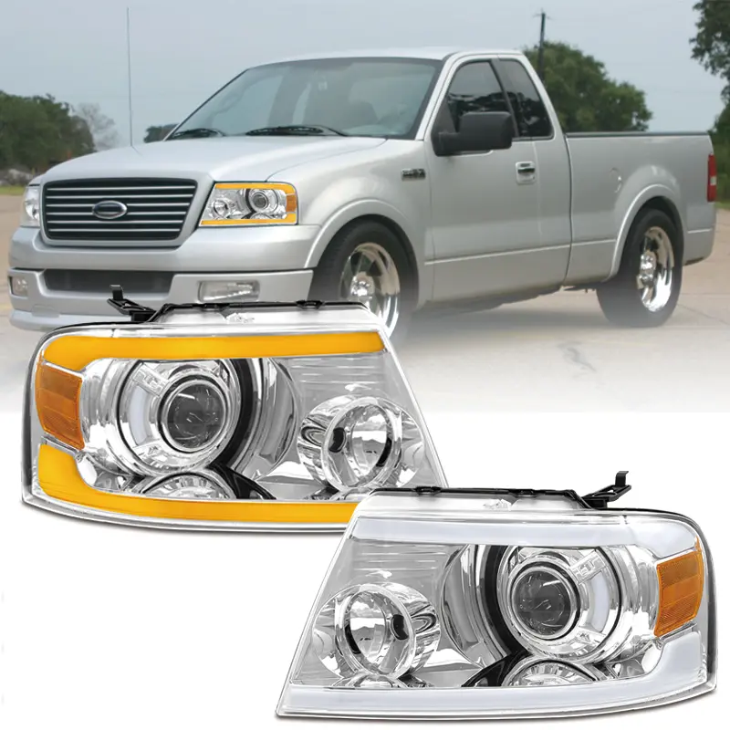 Faros Led Secuenciales F150 04-08 Par 1