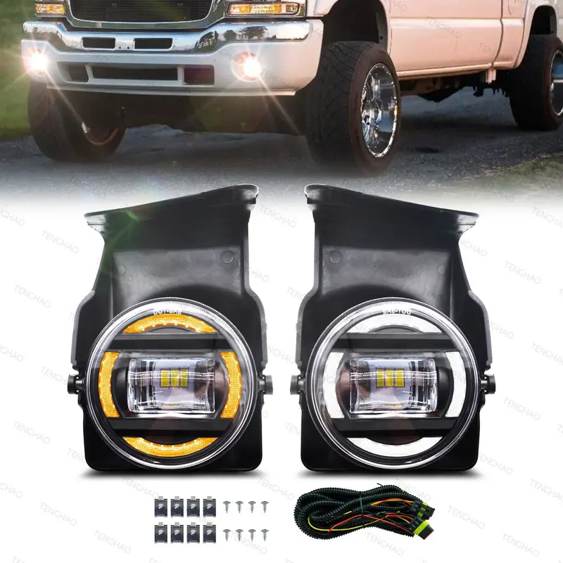 Faros Niebla Led Sierra 1500 2003-2006 1