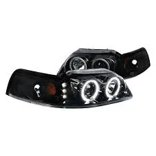 Faros Ojo De Angel Ford Mustang 99-04 1