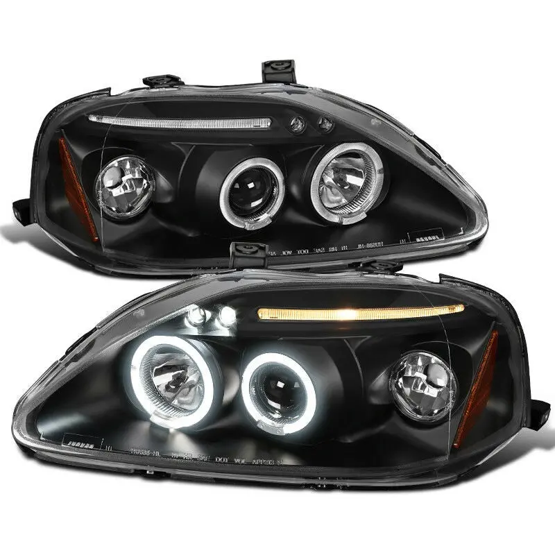 Faros Ojo De Angel Honda Civic 1999-2000 1