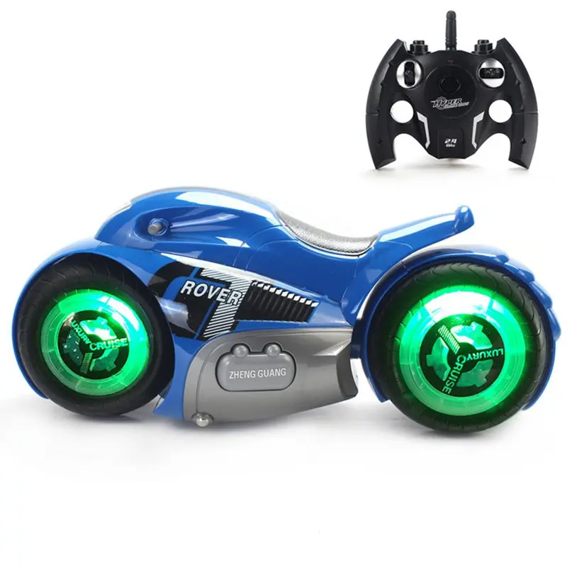 Fashion High-Speed Drift 360 Degree Rotary 1:12 Rc Remote Control Motorcycle Toy 1