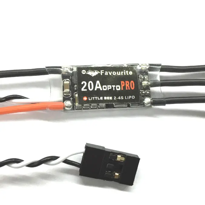 Favourite Fvt Littlebee 20A Opto Pro Esc Blheli 2-4S F396 Supports Oneshot125 For Rc Drone Fpv Racing 1