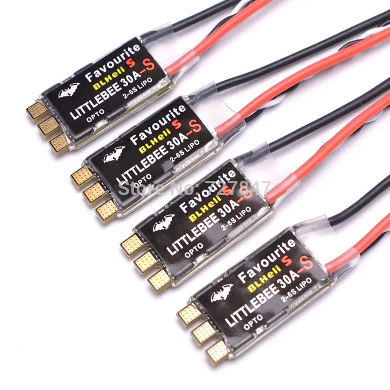 Favourite Fvt Littlebee 30A-S 30A - S Esc Blheli_S Opto 2-6S Supports Mulitshot Oneshot42 Oneshot125 1