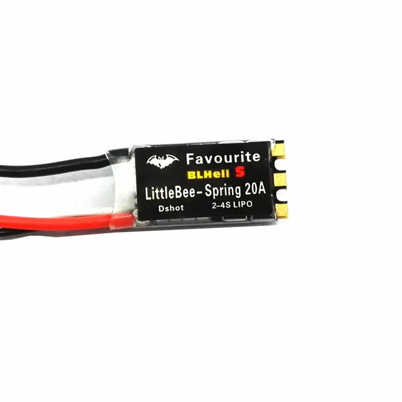 Favourite Fvt Littlebee Spring 20A Esc Blheli_S 2-4S Dshot Mulitshot Oneshot For Rc Drone Fpv Racing 1