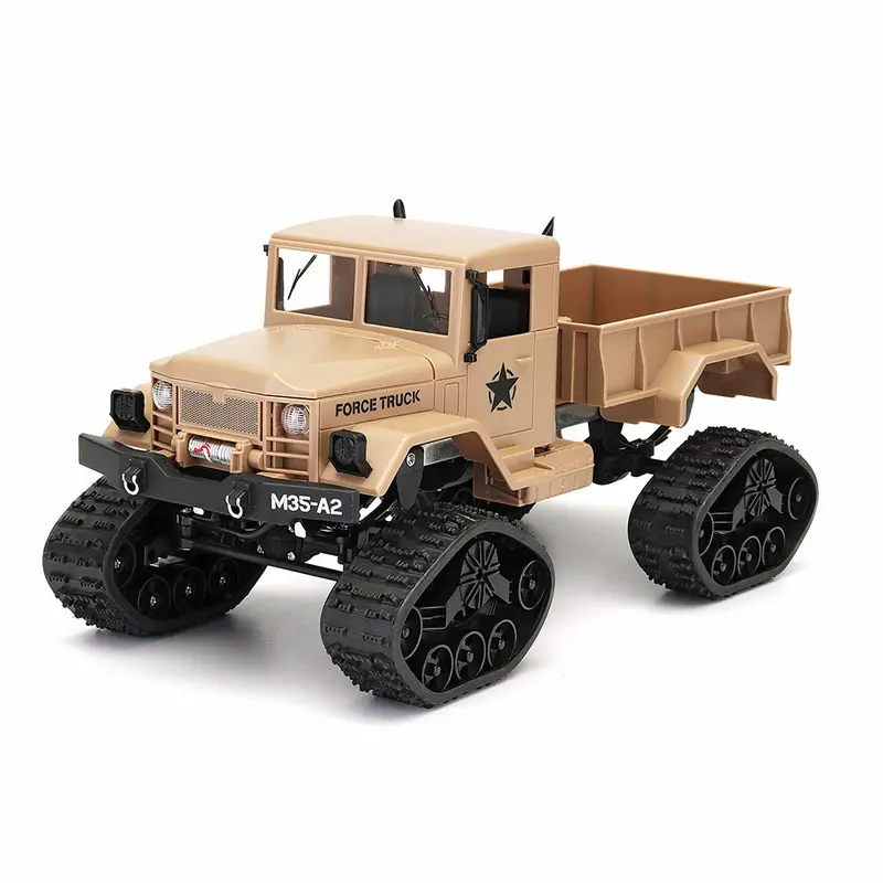 Fayee Fy001b 1/16 2.4G 4Wd Rc Car Brushed Off-Road Truck Snow Tires With Front Light Rtr Toy 1