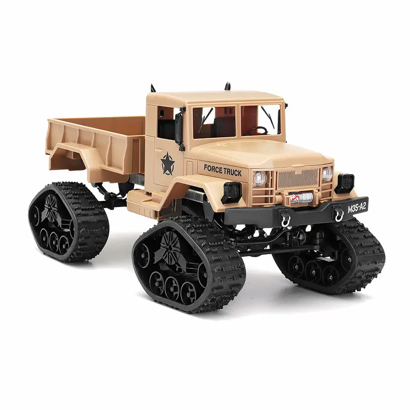 Fayee Fy001b 1/16 2.4G 4Wd Rc Car Brushed Off-Road Truck Snow Tires With Front Light Rtr Toy 2