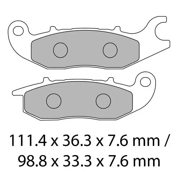 Fdb2169ef  Ferodo Front Brake Pads 1