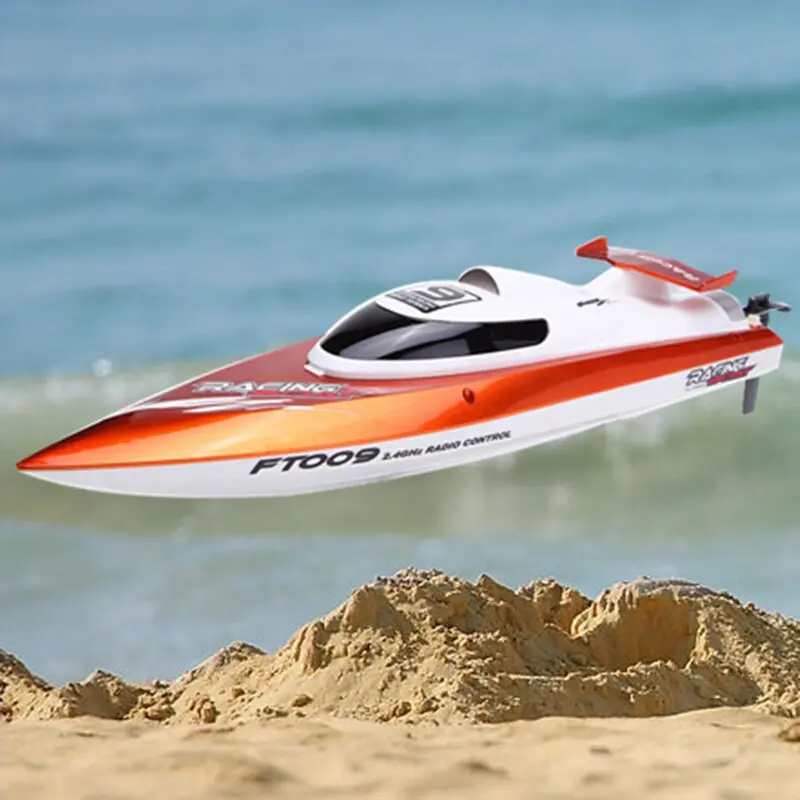Feilun Ft009 2.4G 4Ch Water Cooling High Speed Racing Rc Remote Control Boat 1