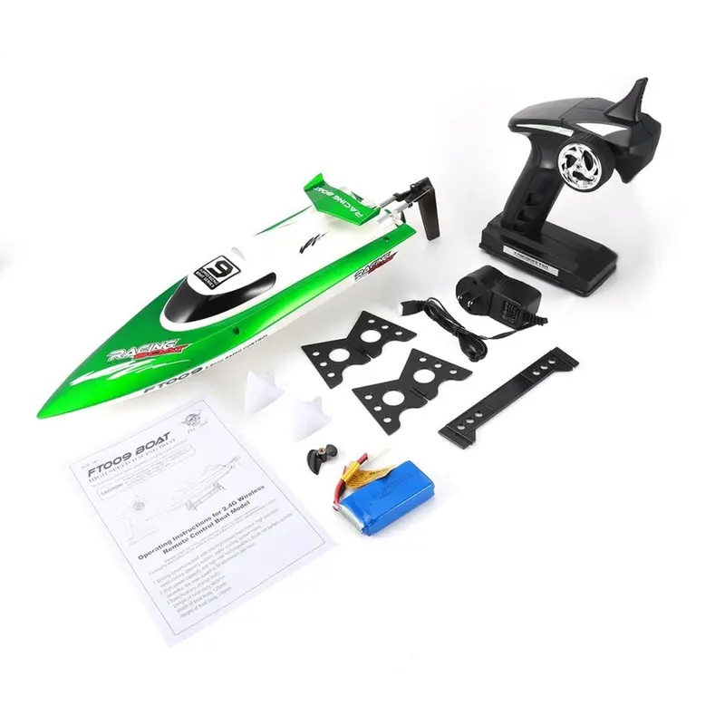 Feilun Ft009 2.4G 4Ch Water Cooling Rc Racing Boat 30Km/H Super Speed Electric Rc Boat Toy Remote Control Boats 1