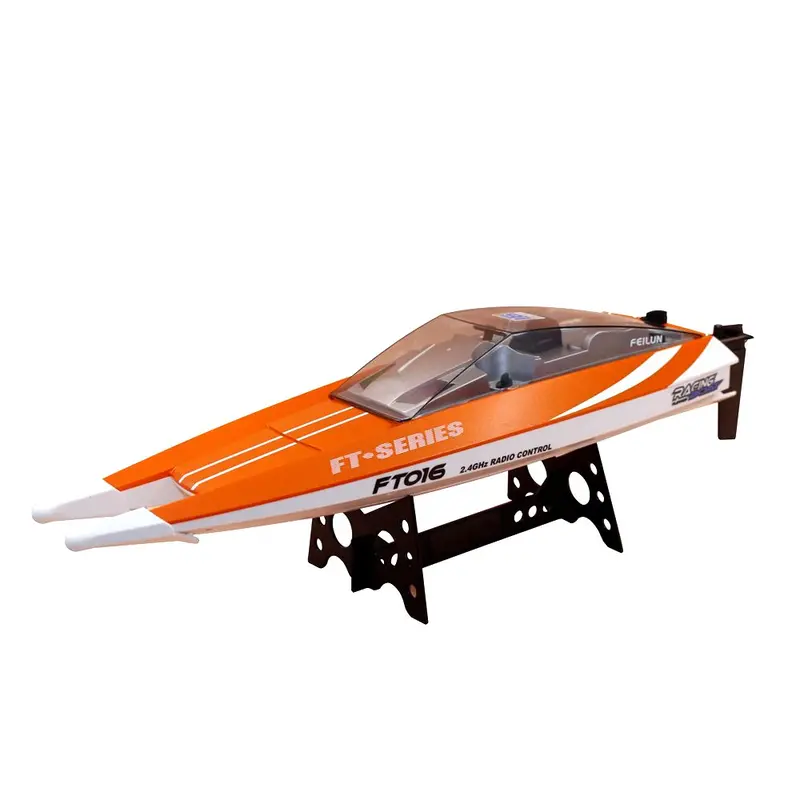 Feilun Ft016 47Cm 2.4G 4Ch Rc Boat 540 Brushed 28Km/H High Speed With Water Cooling System Toy 1