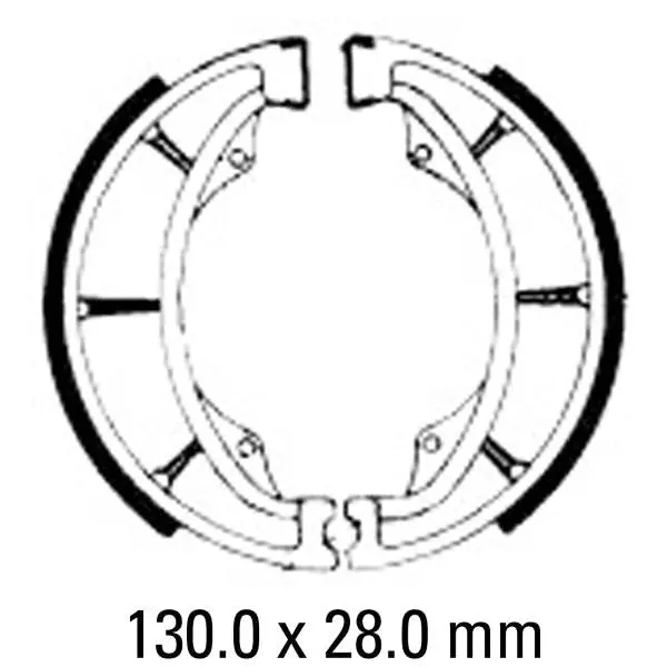Ferodo Fsb721 Brake Shoe 1
