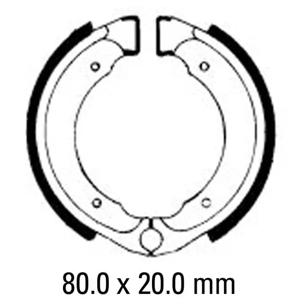 Ferodo Fsb727 Brake Shoes 1