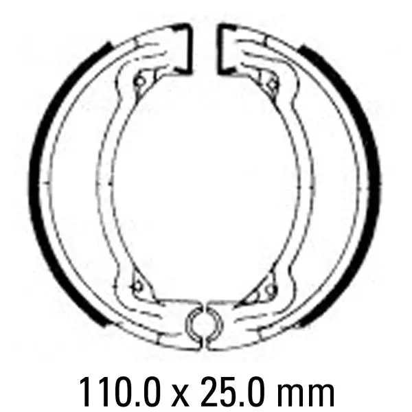Ferodo Fsb732 Brake Shoes 1
