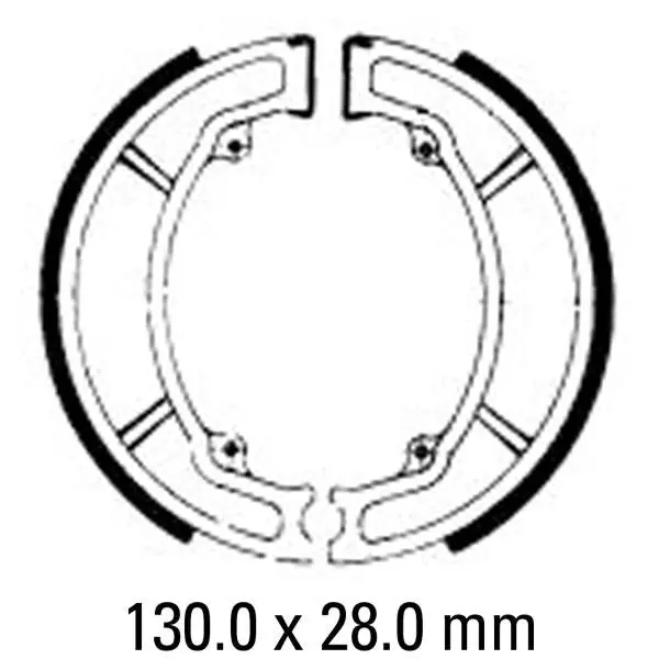 Ferodo Fsb733a S25/E506 Brake Pads Shoes 1