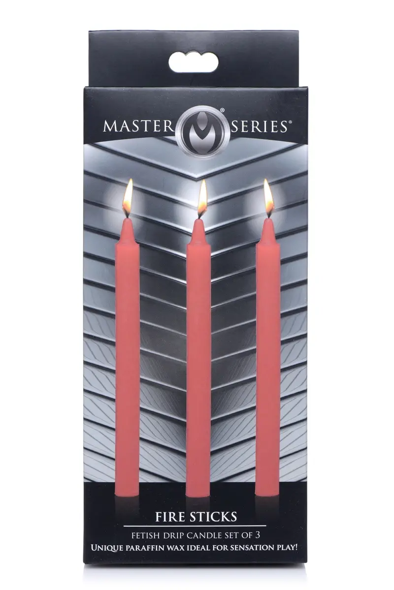 Fetish Drip Candles 3 Pack - Red. 1