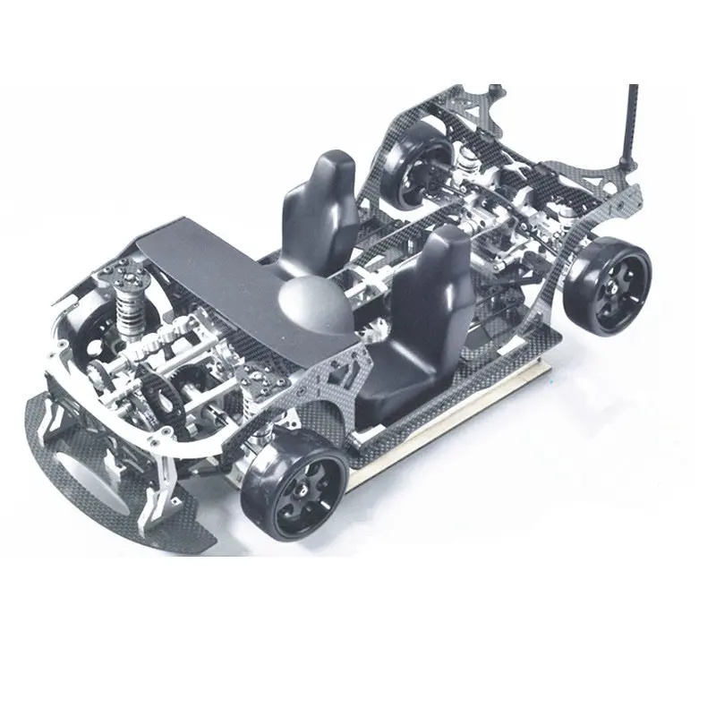 Fijon Fj9 1/10 Front Engine Design Rc Car Parts Drift Frame 1