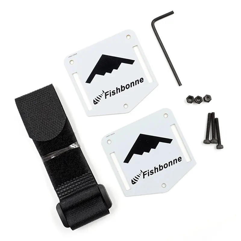 Fishbonne Diy Fpv Racing Drone Backpack Spare Part Hang Set Strap Tie & Mounting Plate 1