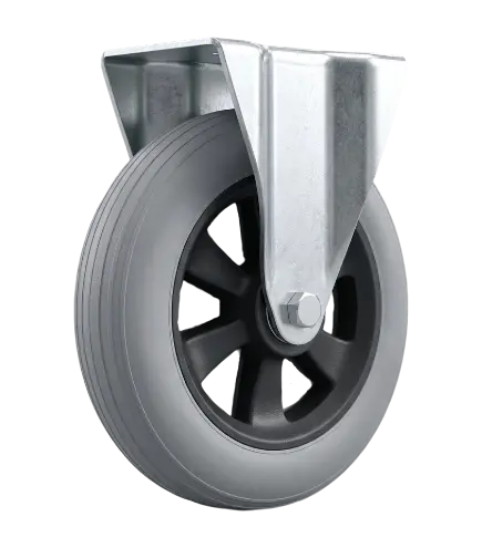 Fixed Foam Wheel 8" 220Lbs 1