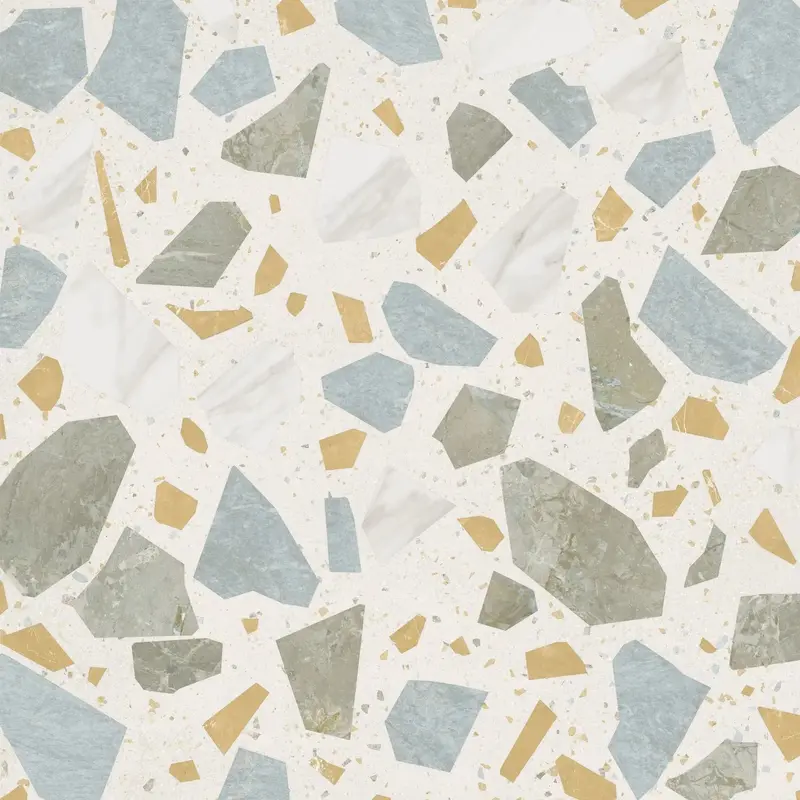 Flakes Mix Nat (5062645) Porcelain Floor And Wall Tile 47" X 47" 1