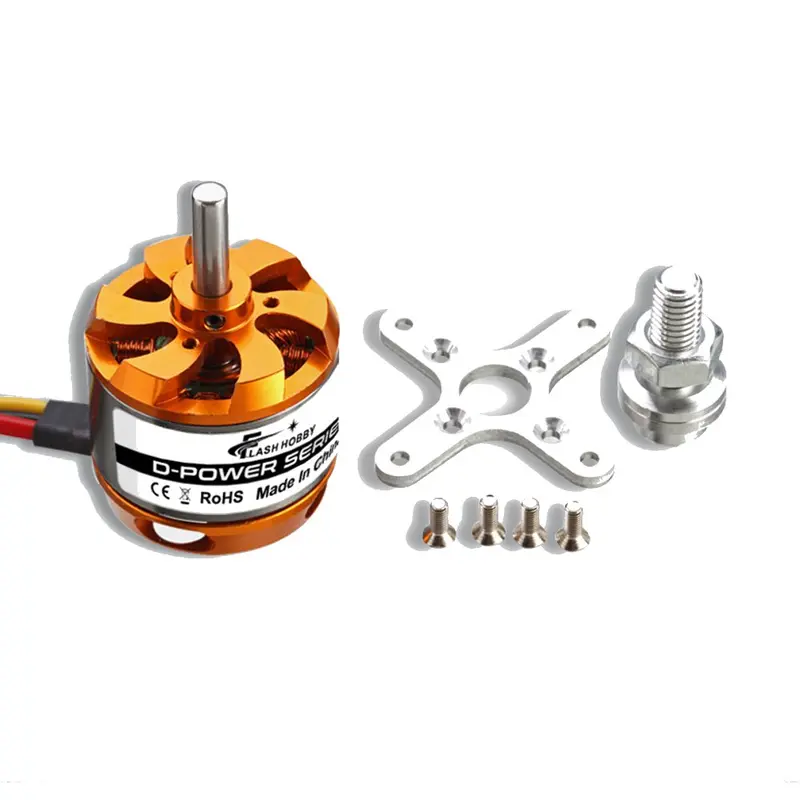 Flash Hobby D3536 910Kv 1000Kv 1250Kv 1450Kv 2-4S Brushless Motor For Rc Airplane 1