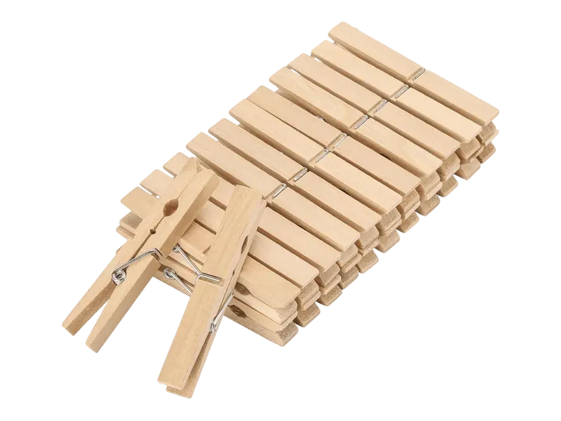 Fleetwood Wooden Clothes Pin (36 Pcs) 1